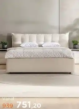 TotaalBED Bed Luik | 140 x 200 cm | Sino 973, ivoor aanbieding