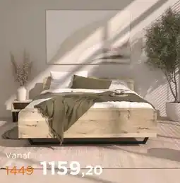 TotaalBED Bed Manchester | 140 x 200 cm | Hoekpoten aanbieding