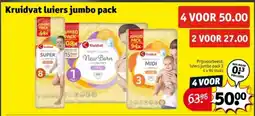 Kruidvat Kruidvat luiers jumbo pack aanbieding
