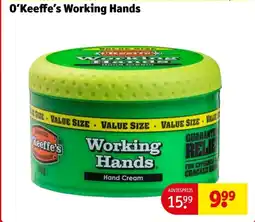 Kruidvat O'Keeffe's Working Hands aanbieding