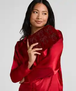 Hunkemoller Hunkemöller Make-up tas met strikjes aanbieding