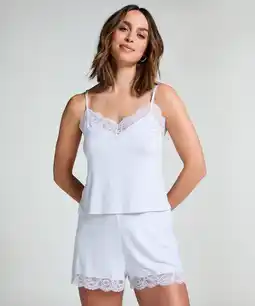 Hunkemoller Hunkemöller Korte pyjama set Grijs aanbieding
