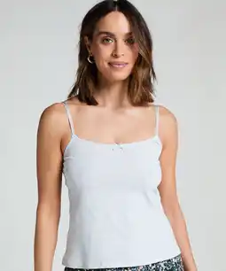 Hunkemoller Hunkemöller Pyjamatop Pointelle Grijs aanbieding