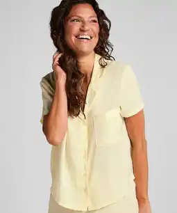 Hunkemoller Hunkemöller Jacket Satin Geel aanbieding