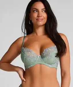 Hunkemoller Hunkemöller Niet-voorgevormde beugel bh Lauren Groen aanbieding