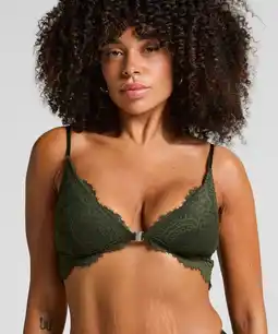 Hunkemoller Hunkemöller Triangel bralette Amara Groen aanbieding