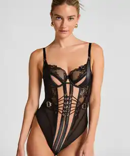 Hunkemoller Hunkemöller Body Avela Zwart aanbieding