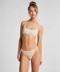 Hunkemoller Hunkemöller String Darcy Wit aanbieding