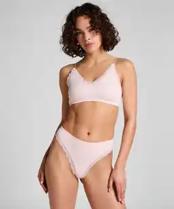 Hunkemoller Hunkemöller String Lola Roze aanbieding