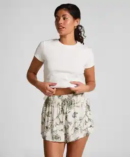 Hunkemoller Hunkemöller Pyjama Shorts Wit aanbieding