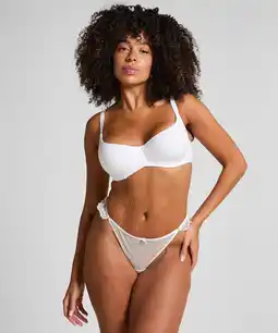 Hunkemoller Hunkemöller String Mary Wit aanbieding