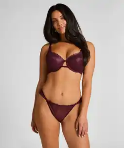 Hunkemoller Hunkemöller Cheekini Hollie Paars aanbieding
