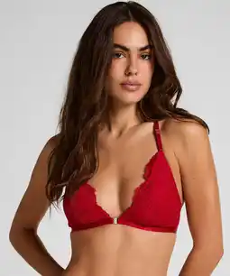 Hunkemoller Hunkemöller Bralette Whitney Rood aanbieding