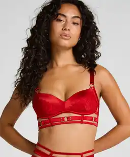 Hunkemoller Hunkemöller Bralette Noeki Rood aanbieding
