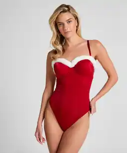 Hunkemoller Hunkemöller Body Jovie Rood aanbieding
