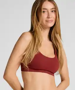Hunkemoller Hunkemöller Bralette Scoop Dianne Rood aanbieding