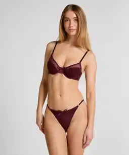 Hunkemoller Hunkemöller String Dulce Paars aanbieding