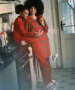 Hunkemoller Hunkemöller Broek Brushed Jersey Rood aanbieding