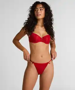 Hunkemoller Hunkemöller String Cutie Rood aanbieding
