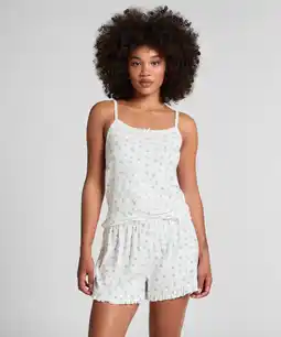 Hunkemoller Hunkemöller Pointelle short Wit aanbieding