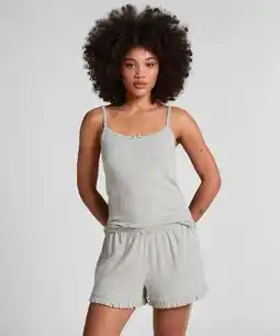 Hunkemoller Hunkemöller Pointelle short Grijs aanbieding
