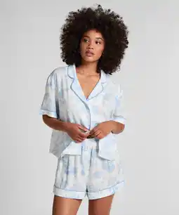Hunkemoller Hunkemöller Geweven short Blauw aanbieding