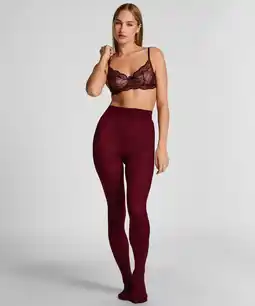 Hunkemoller Hunkemöller Panty 50 Denier Velvet Touch Paars aanbieding