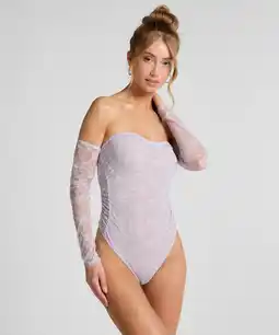 Hunkemoller Hunkemöller Body Fiona Paars aanbieding