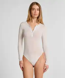 Hunkemoller Hunkemöller super soft Body met Cashmere Grijs aanbieding