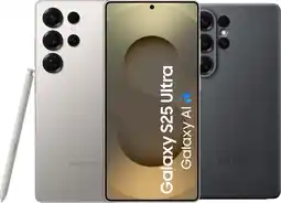 Coolblue Samsung Galaxy S25 Ultra 256GB Grijs 5G + Samsung Kindsuit Back Cover Zwart aanbieding