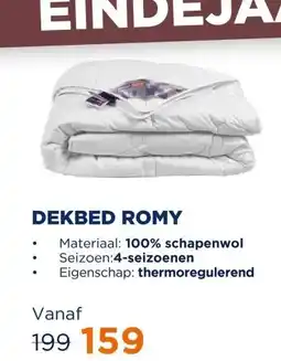 TotaalBED Dekbed Romy 100% wol | 4-seizoenen aanbieding