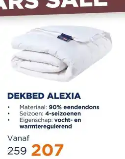 TotaalBED Dekbed Alexia 90% dons | 140 x 200 cm | 4-seizoenen aanbieding