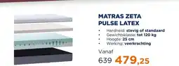 TotaalBED Matras Zeta Pulse-latex | 70 x 200 cm | Standaard aanbieding