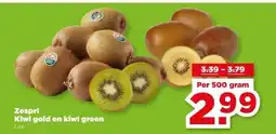 PLUS Zespri Kiwi gold en kiwi green aanbieding