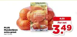 PLUS PLUS Mandarijnen extra groot aanbieding