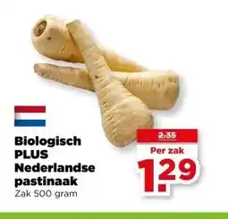 PLUS Biologisch PLUS Nederlandse pastinaak aanbieding