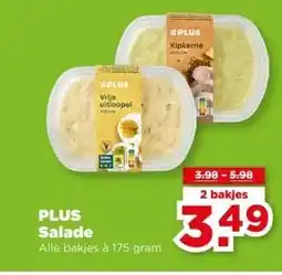 PLUS PLUS Salade aanbieding