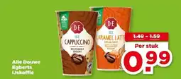 PLUS Alle Douwe Egberts IJskoffie aanbieding