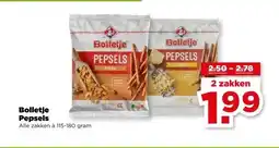 PLUS Bolletje Pepsels aanbieding
