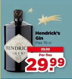 PLUS Hendrick's Gin aanbieding