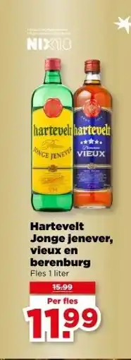 PLUS Hartevelt Jonge jenever, vieux en berenburg aanbieding