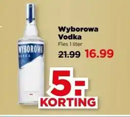 PLUS Wyborowa Vodka aanbieding