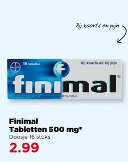 PLUS Finimal Tabletten 500 mg aanbieding