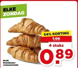 PLUS PLUS Roomboter- croissant klein aanbieding