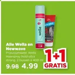 PLUS Alle Wella en Newwave aanbieding