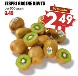 MCD Supermarkt ZESPRI GROENE KIWI'S aanbieding
