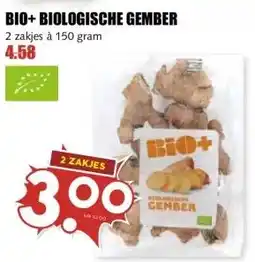 MCD Supermarkt BIO+BIOLOGISCHE GEMBER aanbieding