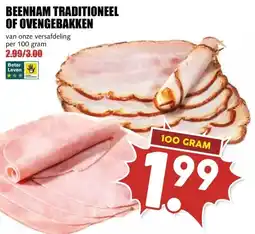 MCD Supermarkt BEENHAM TRADITIONEEL OF OVENGEBAKKEN aanbieding