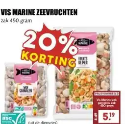 MCD Supermarkt VIS MARINE ZEEVRUCHTEN aanbieding