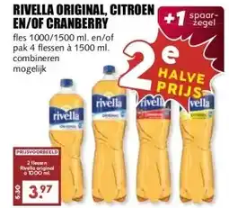MCD Supermarkt RIVELLA ORIGINAL, CITROEN EN/OF CRANBERRY aanbieding